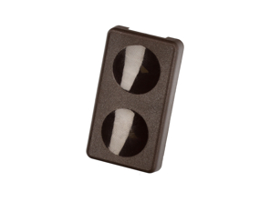 Interruptor de ventana, Marrón. Porsche 924 / 944 - 47795962201C, 47795962289S - URO-002894, URO-002895