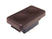 Interruptor de ventana, Marrón. Porsche 924 / 944 - 47795962201C, 47795962289S - URO-002894, URO-002895