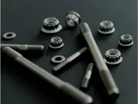 Carter motore con bulloneria passante, in titanio. Porsche 911/964/993