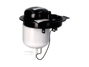 带燃油滤清器的法兰，右侧。保时捷 970 Panamera - 97020142400, 97020142403