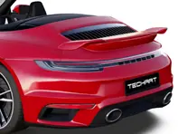 Spoiler posteriore TechArt in fibra di carbonio tipo I. Porsche 992 turbo cabriolet - 092.121.881.009, 092.121.881.009G, 092.121.881.009M