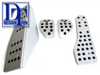 Pedaliera in lega e kit pedane, guida a destra. Porsche 911 / 964 / 993 DesignTek - 3607209113, 3607209114