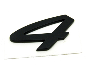 4 - 黑色徽章。保时捷 964 / 993 - 9645592410070C, 964.559.241.00.70C, 96455924100, 964.559.241.00