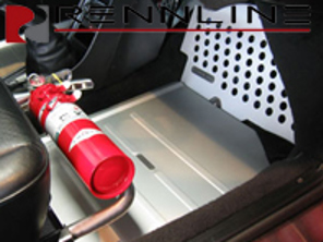 Rennline Track Mat. Passenger Side. Porsche 944 / 924 / 968