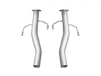 Exhaust catalytic converter bypass tubes Porsche Cayenne turbo - 04090571307