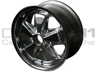 15' Ultralite chromen Fuchs-stijl lichtmetalen velgen 6.0J ET36 voor Porsche auto - MX160015