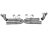 X-Pipe Rennauspuff. Porsche 991 Turbo - P991.20.4080