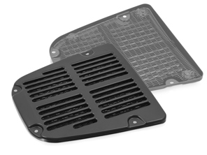 Couverture ventilée du tunnel arrière. Porsche 911 1965 – 1973 avec chauffage Webasto - 90150407531, 3162-4