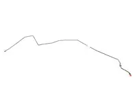 Conduite de frein arrière droite. Porsche 986 Boxster - 98635519012, 98635519011, 98635519010, 98635519009, 98635519008, 98635519007