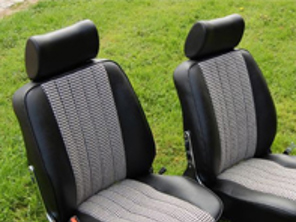 前排舒适座椅修复套件（2 个座椅）。保时捷 911 1966-73