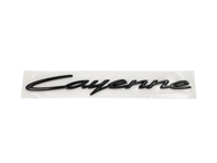 Badge Cayenne noir brillant. Porsche 9YB Cayenne - 9Y0853670041