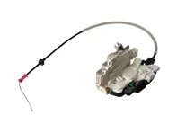 Front door lock, RHD cars. Porsche 958 Cayenne - 95853101602, 95853101502