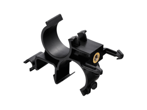 Kunststof steunbeugel voor voorste koelvloeistofleidingen. Porsche 981 / 718 (982) / 991