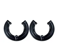 Brake disc cover plate kit Rear. Porsche 964 / 924S / 944 / 968 - 96435280101, 96435280100, 95135280100