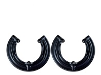 Kit piastra copridisco freno Posteriore. Porsche 964 / 924S / 944 / 968 - 96435280101, 96435280100, 95135280100