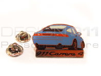 Pin Insignia 'Porsche 911 Carrera 4' Azul