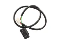 interrupteur de toit ouvrant électrique noir. Porsche 928 - 92861312000