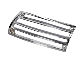 Claxonrooster - Chroommetaal Porsche 911 / 912 1965-66 (versie met 4 schroefgaten) - 90155943121, 90155943221, 90155943123, 90155943223, PCG55943123, PCG55943223