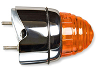 Indicatore di direzione anteriore, Giallo. Porsche 356 B-T6 / 356 C - 64463140206, 64463140206