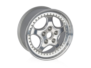 Voor 18-inch lichtmetalen velg, gepolijst. Porsche 964 Turbo 3.6L - 96536213601, 96536214001