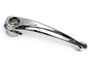 Door handle (outer), Chrome. Porsche 356B / 356C - 64453106111, 64450106101, PCG53106100, 64456106101 - CB.017.001, 1687100206, 9154