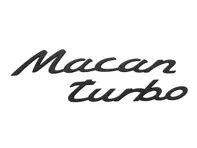 Set di due magneti con logo - Macan Turbo - WAP0502080PMAC