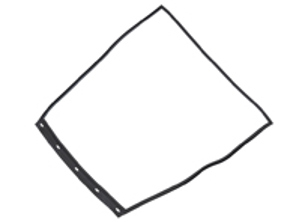 Motorkap afdichting. Porsche 964 1990-94 / 964 Turbo - 96450412301, 96450412303