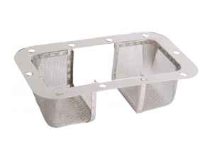 Crépine d'huile, sport automobile. Porsche 356B / 356C Super 90 1959-63 - 61610103800 - 1618501100