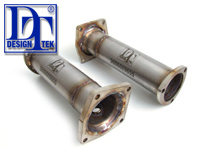 Scarico Cat Bypass Tubi DesignTek Porsche 996 Turbo - 99611102775, 99611102776, 99611198775, 99611198777