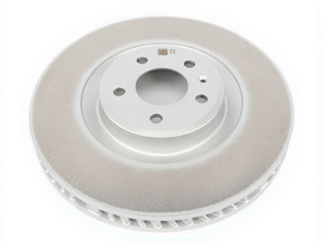 Remschijf voor, gladde monoblok, 350x34 mm. Porsche 95B.2 / 95B.3 Macan / S 2019>> - 95B615301AB, 95B615302AB - PFL39525, PFR39526