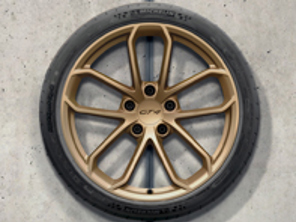 Jeu de roues 20' 718 Cayman GT4, en Aurum. Porsche d'origine - 98204460302