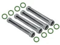 Set di guarnizioni per tubo dell'olio e O-ring. Porsche 911 / 964 / 993 (non pieghevole) - 90110735101, 93010704001, 9997071124A