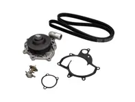 Kit pompa acqua, cinghia e termostato. Porsche 996 Turbo / 996 GT3 - 99610601175, 99610601172, 99610601173, 99610601174, 99610601177, 99610601176