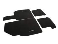 带磨砂皮革边缘的地垫。保时捷 991 (911) RHD - 右侧驾驶 - 99155161300, 99155161301, 99155161303, 99155161309C75, 99155161307C75, 99155161309, 99155161307, 99155161301DE1, 99155161301DJ6, 99155161305D75, 99155161305R75, 99155161301DP8, 99155161301DQ9, 99155161303N10, 991551613037N10, 99155161303SMB, 99155161309T75, 99155161309G75