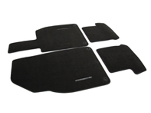Floor mats with Nubuck edging. Porsche 991 (911)  RHD - Right hand drive - 99155161300, 99155161301, 99155161303, 99155161309C75, 99155161307C75, 99155161309, 99155161307, 99155161301DE1, 99155161301DJ6, 99155161305D75, 99155161305R75, 99155161301DP8, 99155161301DQ9, 99155161303N10, 991551613037N10, 99155161303SMB, 99155161309T75, 99155161309G75