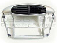 Presa d'aria centrale in argento artico. Porsche 996 >>2001 - 9965529691692T