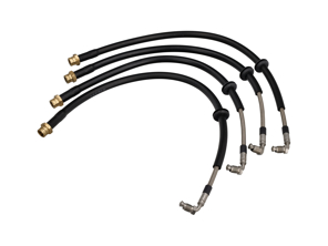 钢包刹车油管组件。适用于保时捷 911 (992) GT3 - 99204485615, 99104480636, 99104480637