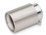 Terminale di scarico in titanio spazzolato. Porsche 718 Boxster e Cayman 2.0ltr/2.5ltr