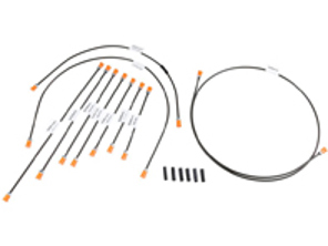 Remleiding set. Porsche 911 1968-71 links gestuurd - 90135561102, 90135561200, 90135561900, 90135562001, 90135562102, 90135562202, 90135562701, 91135565305, 91435560300, 91435569100, 9013556200Y - 1661500510