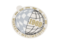 Sticker Markenweltmeister 69 Raamsticker - 91170110300
