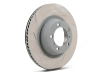 Disque de frein arrière monobloc rainuré, 350 x 28 mm. Porsche 970 Panamera 4 GTS / GTS / Turbo (référence d'origine : 298615601B / 298615602B) - 97035240500, 97035240600, 298615601B, 298615602B - PRL39727, PRR39728