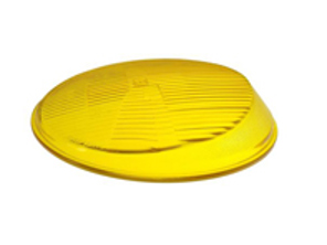 Koplamp geel glas H4. Porsche 911 / 964 Links gestuurd - 91163192702