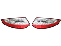 Fanale posteriore chiaro, Set di 2. Porsche 997 MKII 2009-12 LHD Auto - 99704490005, 997044900