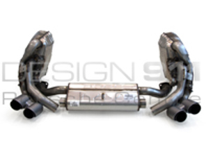 Exhaust Muffler 'Switchable' System Original Porsche 997 MKII - 99704420004