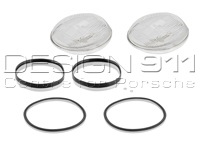 Headlight glass replacement kit RHD. Porsche 911 / 964 - PCG91163101