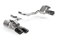 Sistema di scarico Akrapovic Slip-On Line in titanio per Porsche (971) Panamera V6 3.0ltr 2017-20 - 971253608Y, 971253607Y