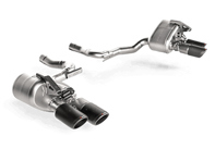 Akrapovic Slip-On Line Système d'échappement en titane pour Porsche (971) Panamera V6 3.0ltr 2017-20 - 971253608Y, 971253607Y
