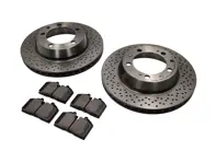 REAR Brake Pads and Brake Disc Package Porsche 993 C2/4 1994-97 - 99335204102, 96435193903
