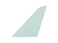 Feststehendes 1/4-Fensterglas vorne, grün getönt. Porsche 911 69-89 COUPE / 964 COUPE - 91154251100, 91154251200