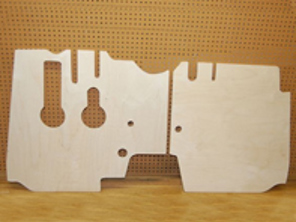 踏板套件。保时捷 356B (T5) 左驾汽车 - 64455106305, 64455106405